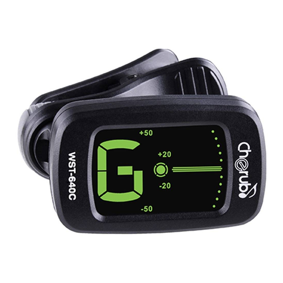 Cherub WST-640C Owner's Manual