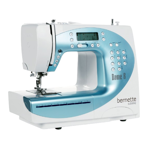 Bernina Bernette Rome 8 Manuals