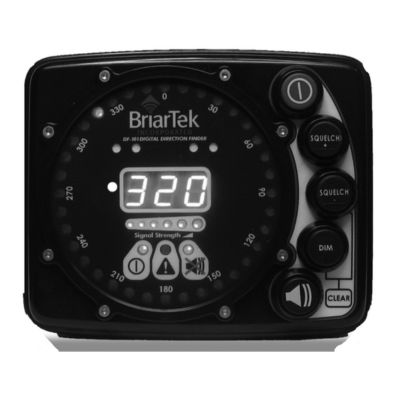 BriarTek Orca DF-101 User Manual And Installation Manual