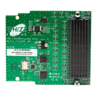 Whizz Systems FMC+ Loopback Card User Manual