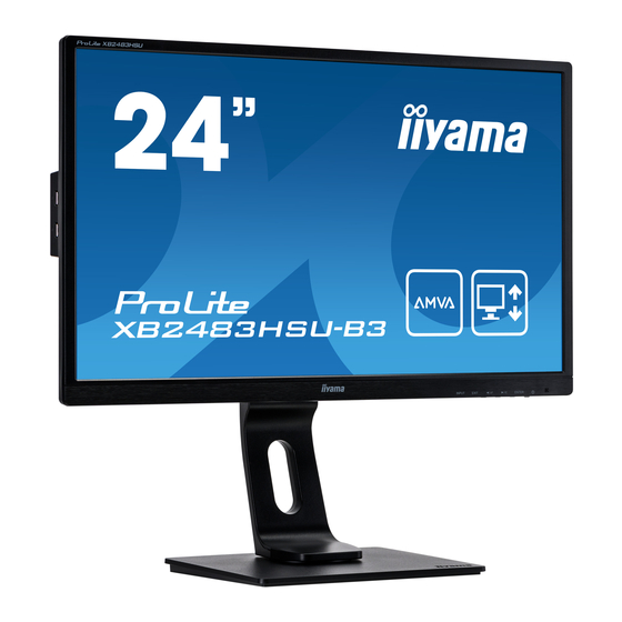 Iiyama ProLite XB24B3HSU User Manual