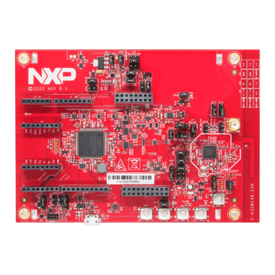 NXP Semiconductors K32W148-EVK Manuals