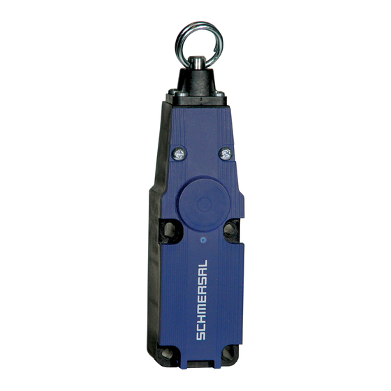 schmersal TQ 700 Operating Instructions