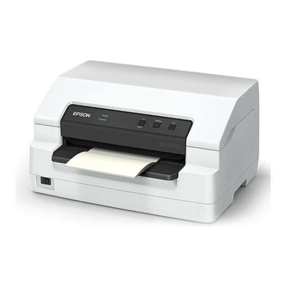 Epson PLQ-35 Series Start Here
