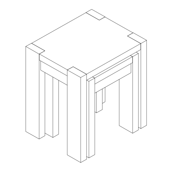 Next CORSICA NEST OF TABLES Assembly Instructions