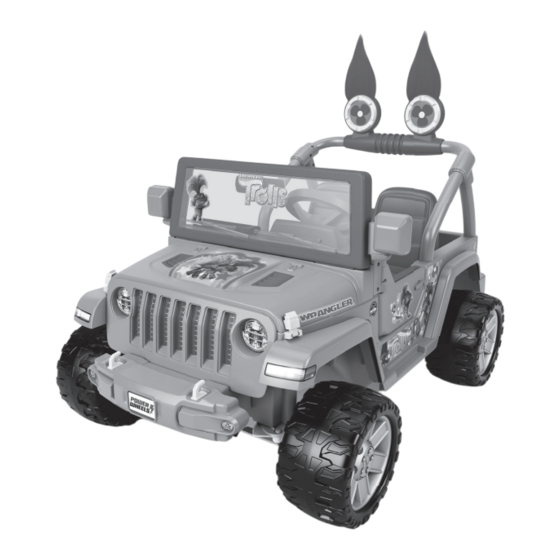 Fisher-Price POWER WHEELS HNB55 Owner's Manual
