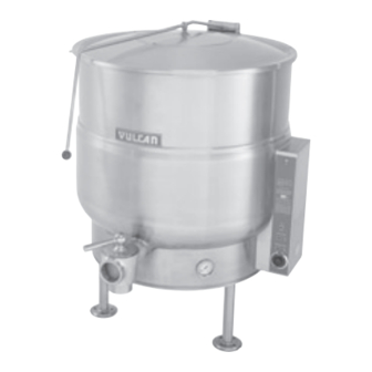 Vulcan-Hart VEL100 Installation, Operating And Service Manual