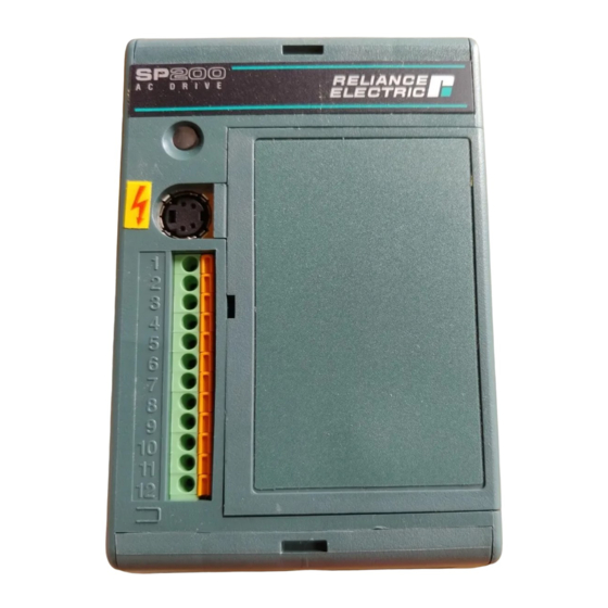 Rockwell Automation SP200 Installing And Operating Information