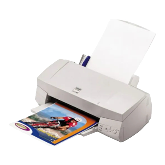 Epson Stylus Photo User Manual