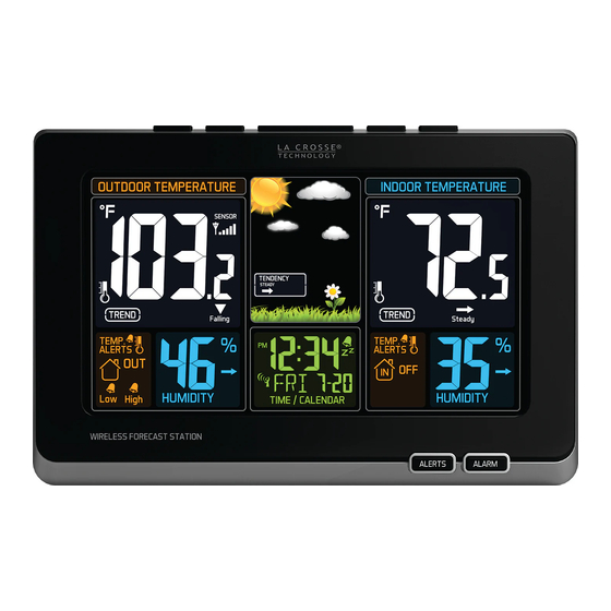 La Crosse S84193 Quick Setup Manual