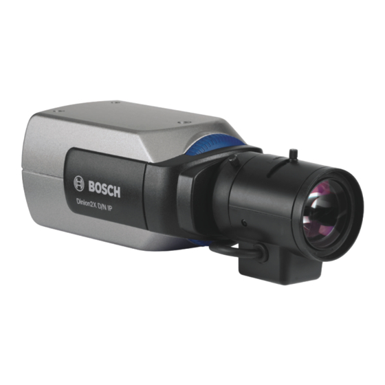 Bosch NBN-498 User Manual