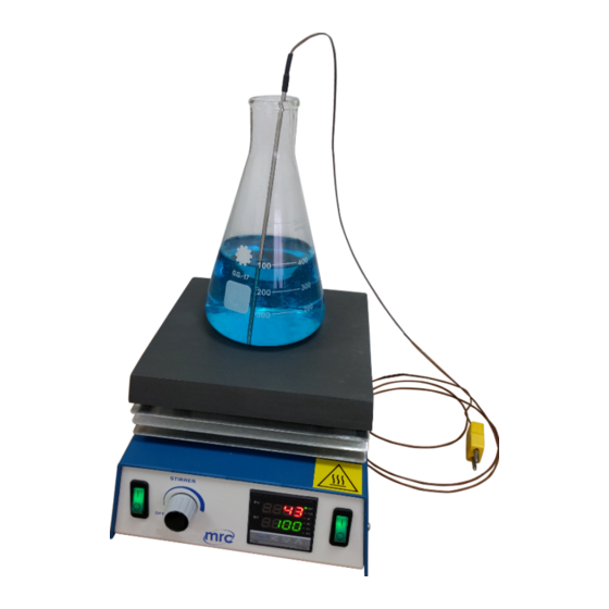 User Manuals: MRC MH-4D Hotplate Stirrer