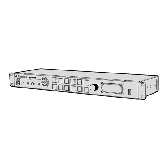 Datavideo ITC-300 Instruction Manual