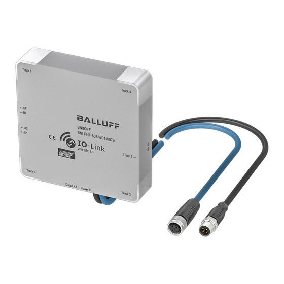 Balluff BNI00FE Manual