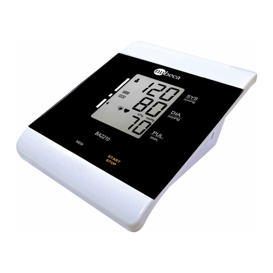 nubeca BA2210 Instruction Manual