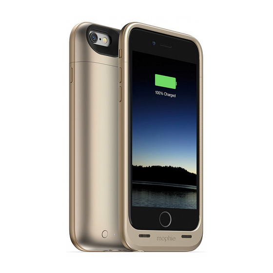 Mophie juice pack Quick Start Manual
