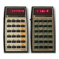 Texas Instruments RPN-1250 User Manual