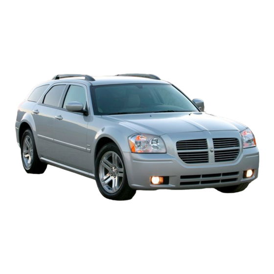 Dodge 2006 Magnum Buyer's Manual