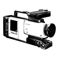 Sony Video 8 Pro CCD-V100 Manuals | ManualsLib
