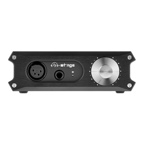 Matrix Audio M-Stage HPA-3B Manual