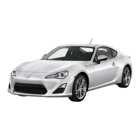 Scion FR-S 2016 Owner's Manual
