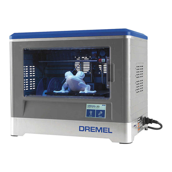 Dremel Idea Builder 3D20 Quick Start Manual