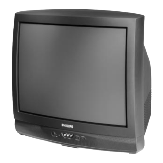 Philips 32ST220P CRT Television Manuals