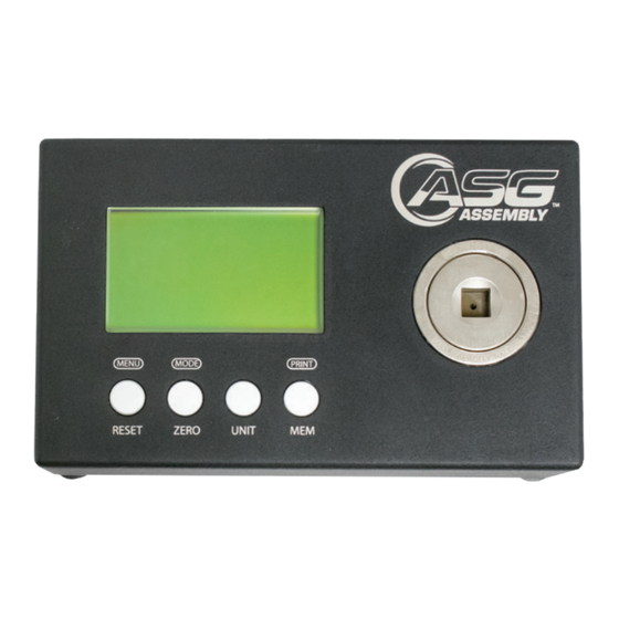 ASG DTT-5 User Manual