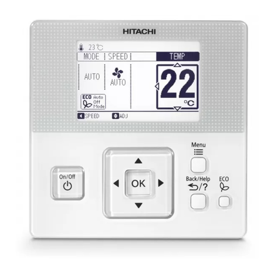 Hitachi SPX-WKT2 Installation Manual