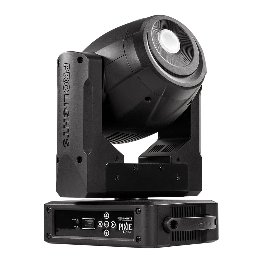 ProLights PIXIESPOT User Manual