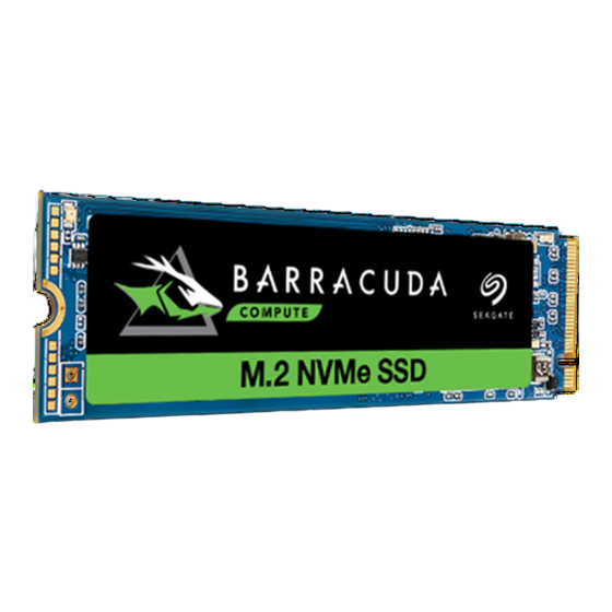 Seagate BarraCuda 510 SSD Product Manual