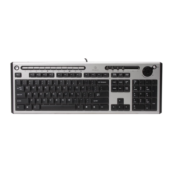 Targus internet multimedia USB keyboard User Manual