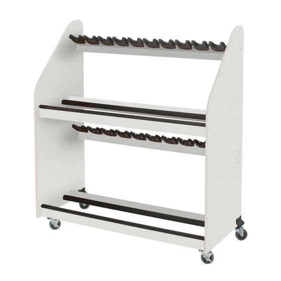 Wenger Guitar Storage Rack Assembly Instructions Manual