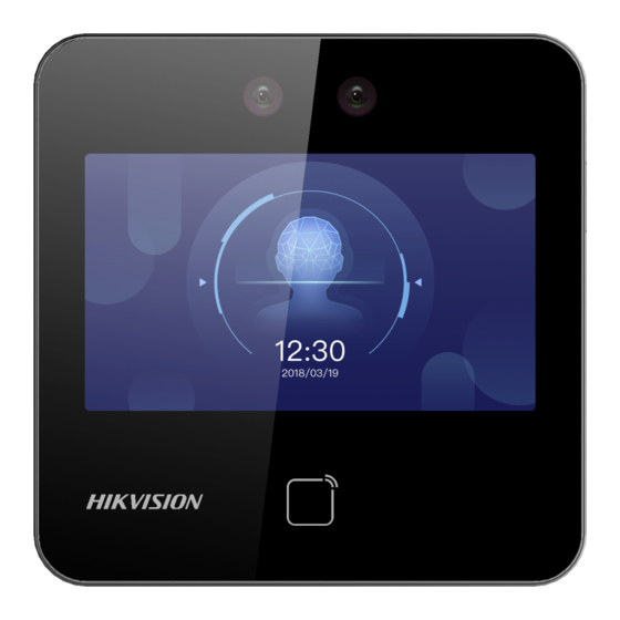 HIKVISION DS-K1T343 Series User Manual