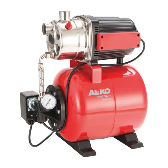 AL-KO HW 604 Manual