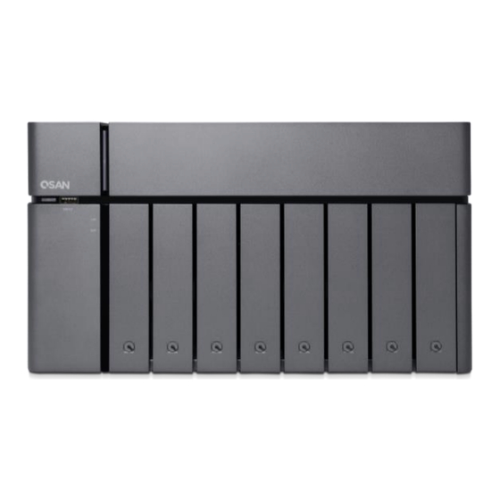 Qsan XCubeNAS XN5008T Manuals