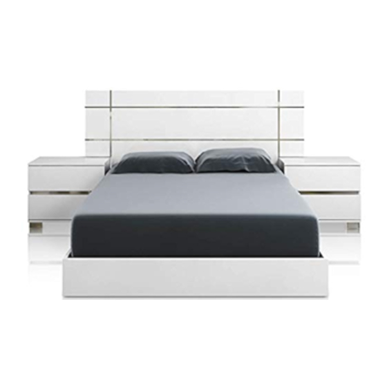 STAR INTERNATIONAL FURNITURE ICON BED Assembly Instructions