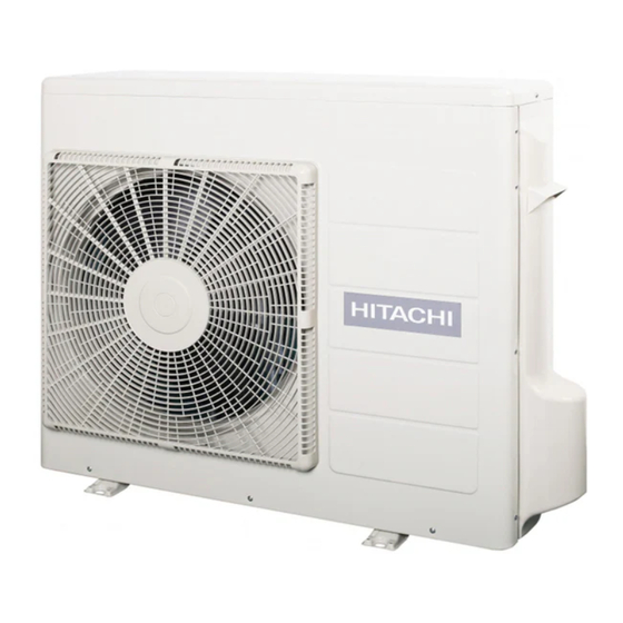 Hitachi RAC-DJ60PHAT Installation Manual