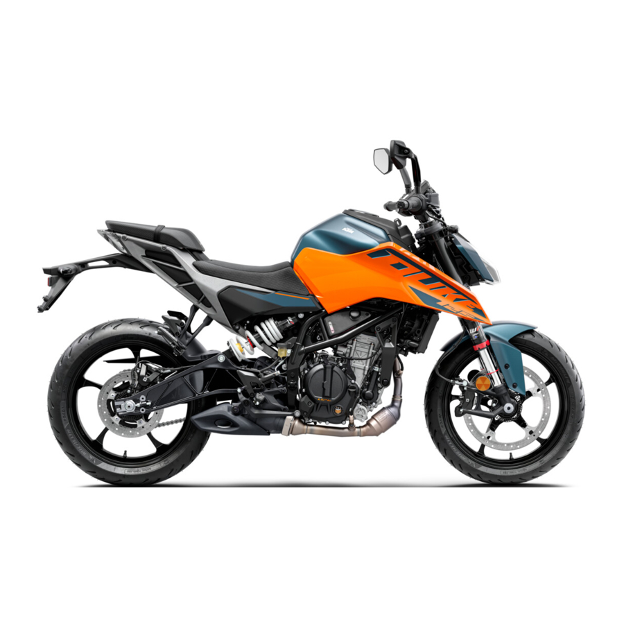 KTM 125 DUKE Manual