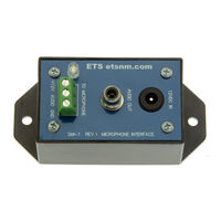 Ets SM1-APE Instructions