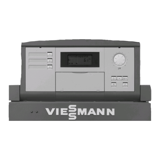 Viessmann Vitotronic 300 KW3 Installation Instructions Manual