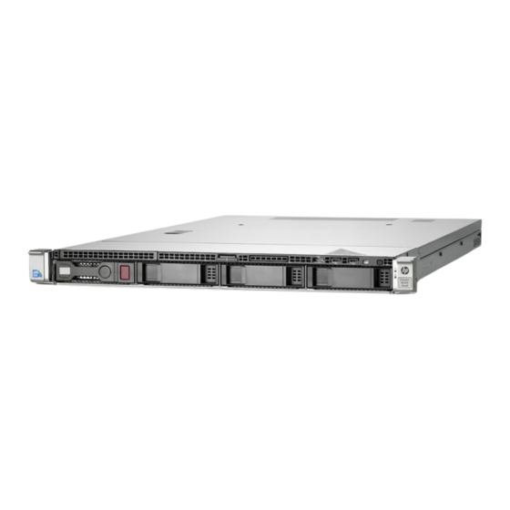 HP ProLiant DL160 Gen8 User Manual