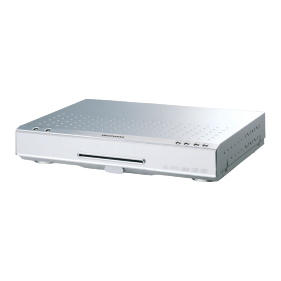Marantz DV2400 User Manual