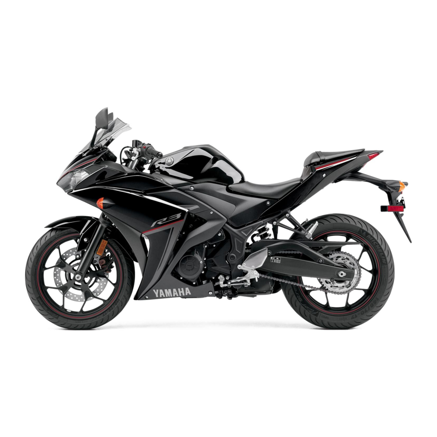 Yamaha YZF-R3 Manuals