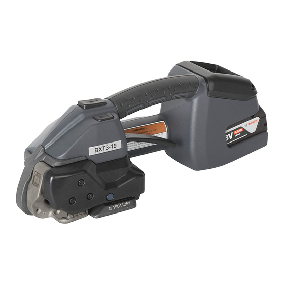 Signode BXT3-13 Quick Manual