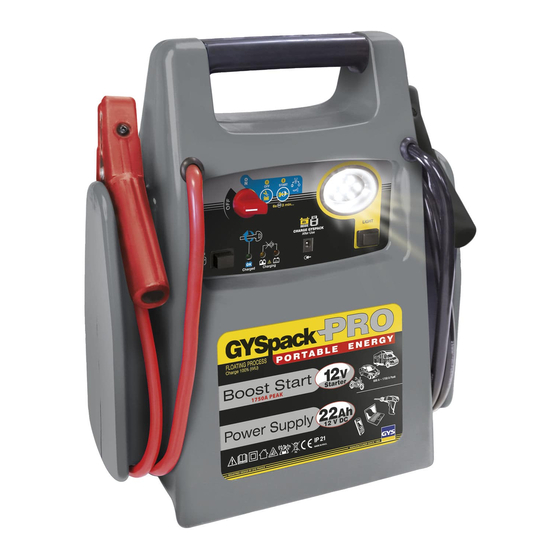 GYS GYSPACK PRO Manual