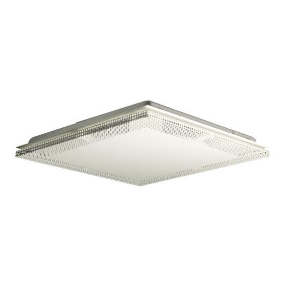 Swegon PELICAN Ceiling Manual
