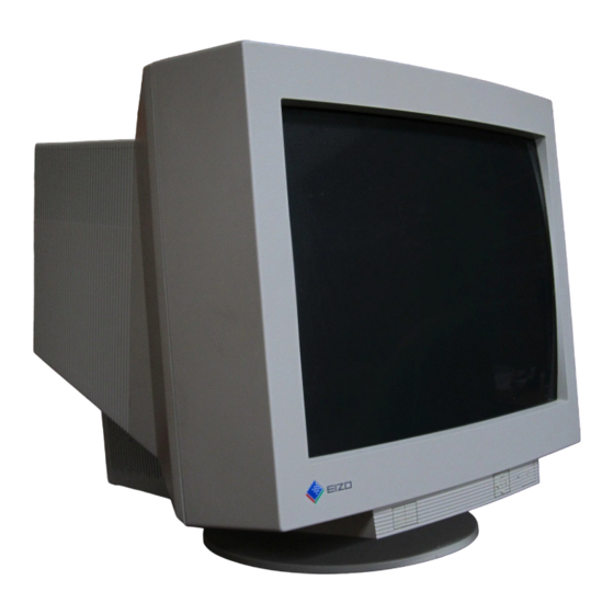 Eizo FlexScan F980 User Manual