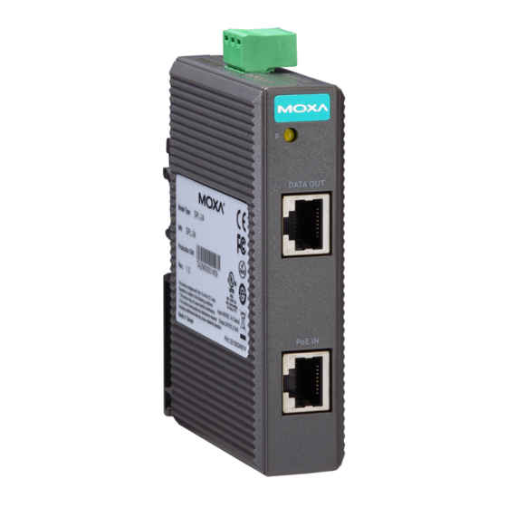 Moxa Technologies SPL-24 Quick Installation Manual