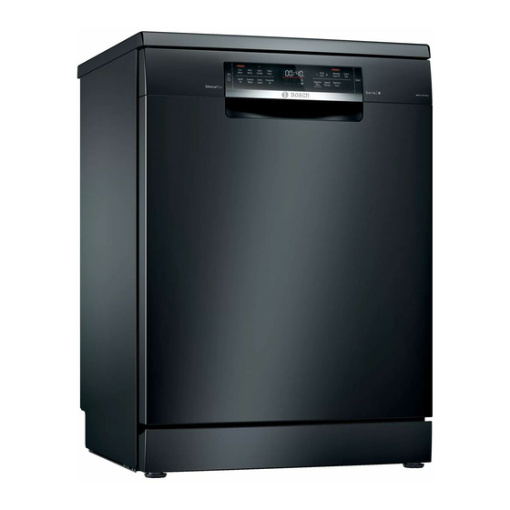 Bosch SMS66MW01A User Manual